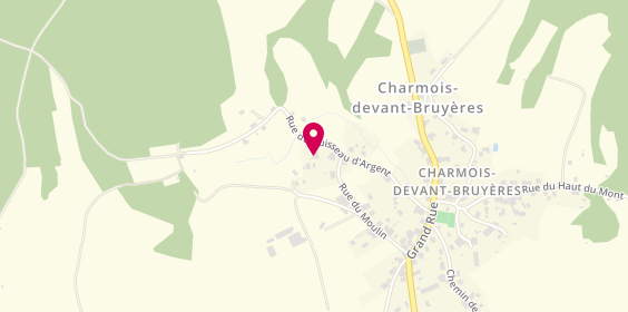 Plan de Ams Chauffage, 2 la Creuse, 88460 Charmois-devant-Bruyères