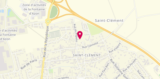 Plan de CHAVANNEAU Eric, 4 Bis Rue du Popelin, 89100 Saint-Clément