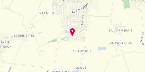 Plan de Allot Plomberie, 2 Rue Anserelle, 35250 Chasné-sur-Illet