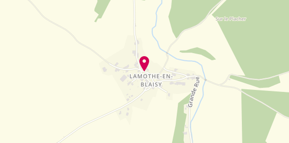 Plan de Plomberie de la Blaise, 3 Grande Rue, 52330 Lamothe-en-Blaisy