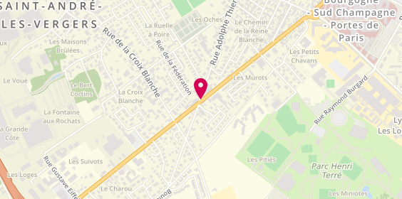 Plan de BARBIER Fabrice, 90 Route Auxerre, 10120 Saint-André-les-Vergers