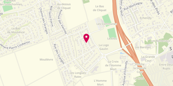 Plan de Ghl, 17 Rue Andre Rongeot, 10120 Saint-André-les-Vergers