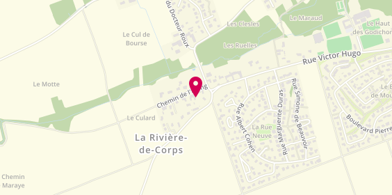 Plan de F&M Plomberie, 79 Avenue General Leclerc, 10440 La Rivière-de-Corps