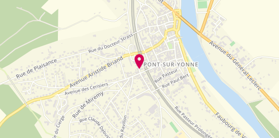 Plan de SARL B & S Associes, 22 Rue Saint-Jean, 89140 Pont-sur-Yonne