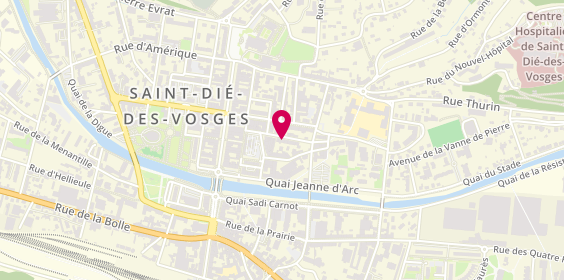 Plan de MINETTE Jean-Pierre, 14 Rue Orient, 88100 Saint-Dié-des-Vosges
