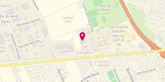 Plan de C&F Plomberie Chauffage, 3 Bis Rue de la Maladière, 10300 Sainte-Savine