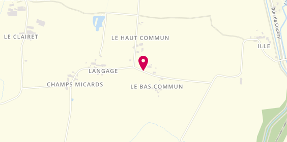 Plan de Bg Agencement, 23 le Bas Commun, 35440 Montreuil-sur-Ille