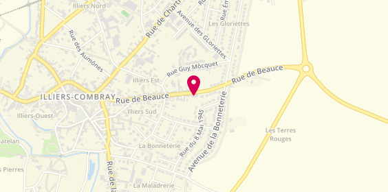 Plan de Associés Paynel & Fouré - artisan RGE, 72 Rue de Beauce, 28120 Illiers-Combray