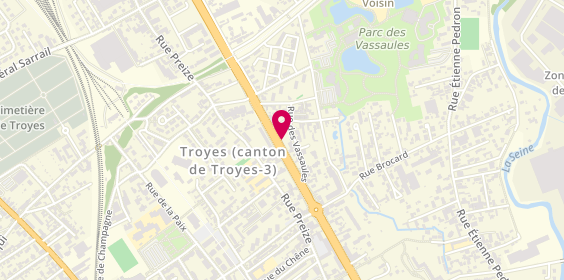Plan de Sp2e, 132 Avenue Chomedey de Maisonneuve, 10000 Troyes