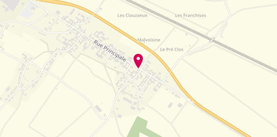 Plan de Poirier Bernard, 64 Rue Principale, 89340 Champigny