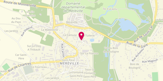 Plan de Max Silvestre, 2 Rue Laiterie, 91660 Méréville