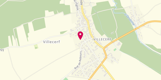 Plan de A.J.F Plomberie, 27 Route de la Vallee, 77250 Villecerf