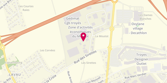 Plan de Gaz Services SAS, Zone Aménagement du Moutot
7 Rue du Moutot, 10150 Lavau