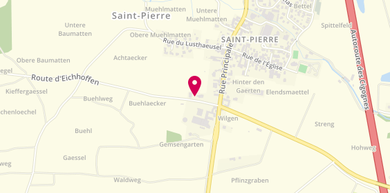 Plan de Ehrhart Guy, 4 Route d'Eichhoffen, 67140 Saint-Pierre