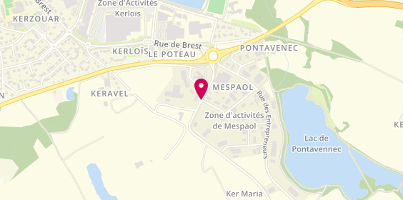 Plan de Entreprise Petton, Zone Artisanale de Mespaol, 29290 Saint-Renan
