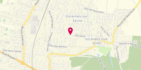 Plan de Aplomb, 2 Rue Jame, 77870 Vulaines-sur-Seine