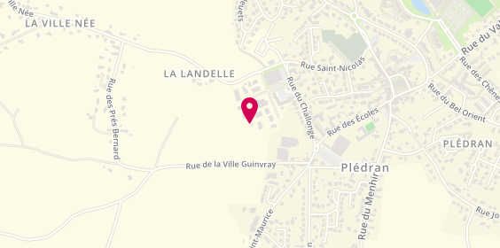 Plan de Etablissement Basset-Nivet, 10 Rue Fulgence Bienvenue, 22960 Plédran