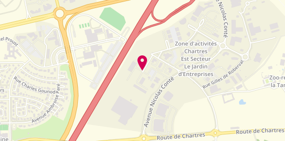 Plan de Gohon Energies, 5 Rue Blaise Pascal Zone Aménagement le Jardin d'Entretreprises, 28000 Chartres