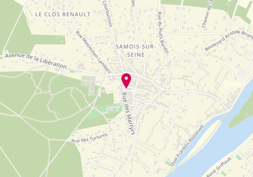 Plan de L.B.S.A Plomberie, 4 Rue du 11 Novembre, 77920 Samois-sur-Seine