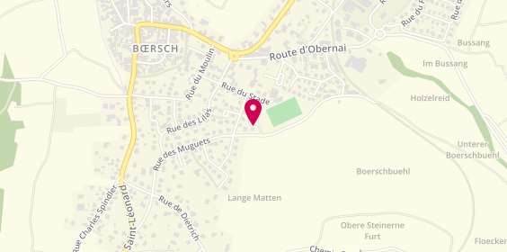 Plan de G Services - Gilles Herter, 18 Rue du Stade, 67530 Bœrsch