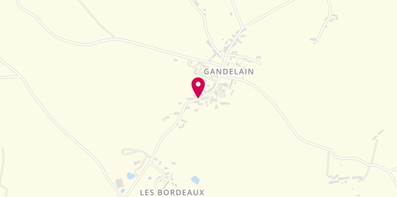 Plan de DUDOUET Yohann, Route Bordeaux, 61420 Gandelain