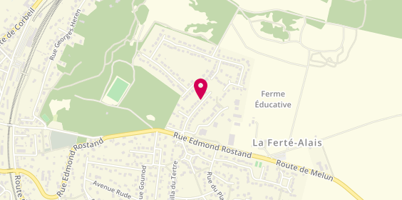 Plan de GEOFFROY Laurent, 19 Rue Jean Baptiste Salis, 91590 La Ferté-Alais