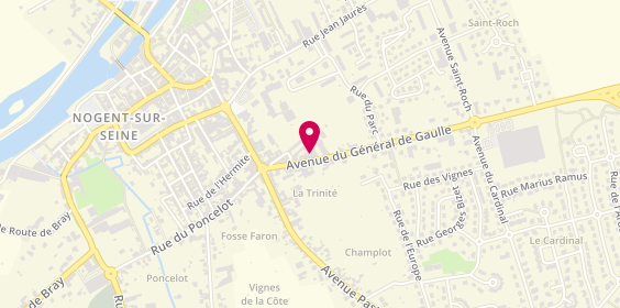 Plan de Lr Chauffage, 21 Bis avenue du General de Gaulle, 10400 Nogent-sur-Seine