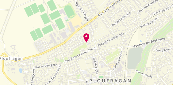 Plan de La boîte à Outils, 1 Rue du Clos du Seigle, 22440 Ploufragan
