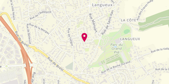 Plan de Le Manchec, 40 Rue Edith Piaf, 22360 Langueux