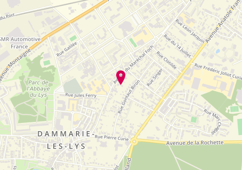 Plan de Ets Trameçon, 435 avenue du Maréchal Foch, 77190 Dammarie-lès-Lys