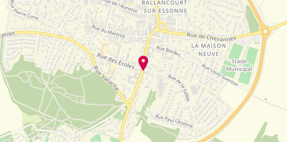 Plan de Ideal Plomberie, 55 Rue General de Gaulle, 91610 Ballancourt-sur-Essonne