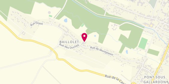 Plan de AUDELAN Philippe, 40 A Rue de Montplaisir Baillolet, 28320 Bailleau-Armenonville