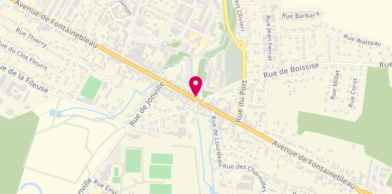 Plan de 2 Pcj Grosperrin, 6 avenue de Fontainebleau, 77310 Saint-Fargeau-Ponthierry