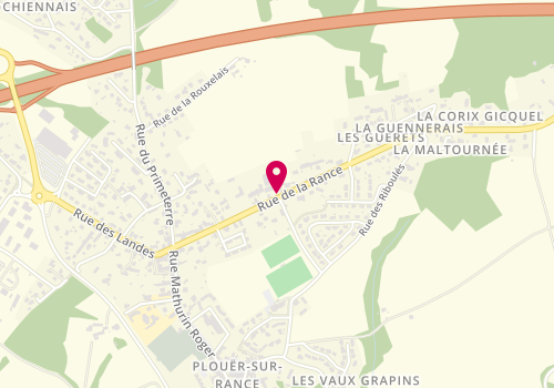 Plan de GUERIN Raymond, 36 Rue Rance, 22490 Plouër-sur-Rance