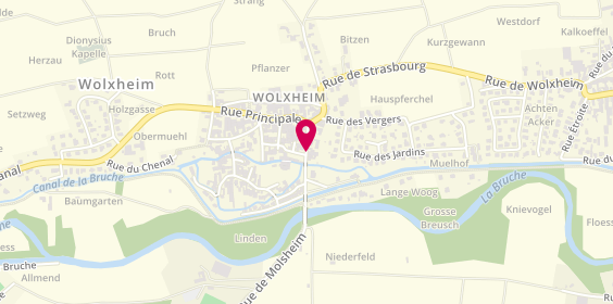 Plan de Denier Chauffage et Sanitaire, 3 A Rue de Molsheim, 67120 Wolxheim