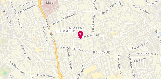 Plan de COURROUX Yvan, 28 Rue Riancourt, 35400 Saint-Malo