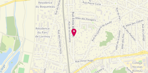Plan de SEVENO Cédric, 56 Rue Emile Berthier, 91240 Saint-Michel-sur-Orge