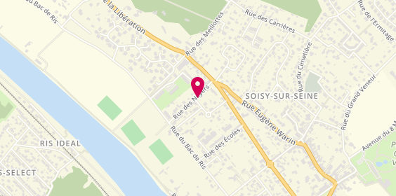 Plan de Nid Bati Services, 2 Rue des Noyers, 91450 Soisy-sur-Seine