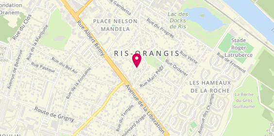 Plan de APC, 53 avenue Daumesnil, 91130 Ris-Orangis