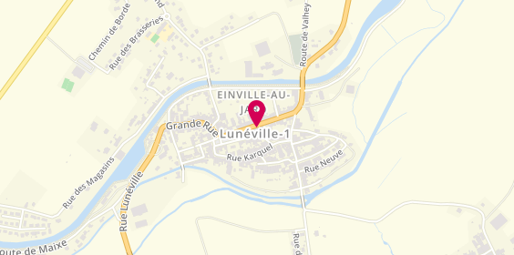 Plan de Receveur et Associés, 29 Bis Grande Rue, 54370 Einville-au-Jard