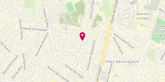 Plan de Pascal Plomberie Chauffage (Ppc), 6 avenue Danielle Casanova, 91360 Villemoisson-sur-Orge