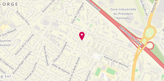 Plan de T.L.P, 12 avenue Jean Baptiste Lebas, 91170 Viry-Châtillon