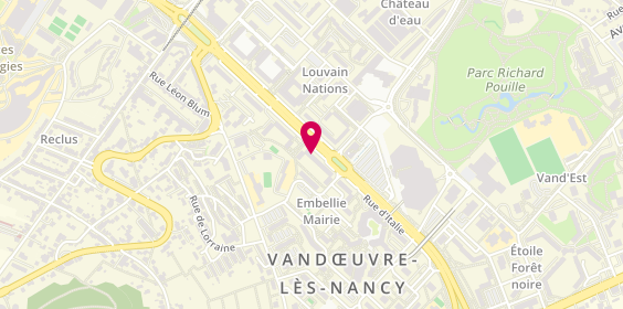 Plan de ABENZOAR Kevin, 27 Rue du Portugal, 54500 Vandœuvre-lès-Nancy