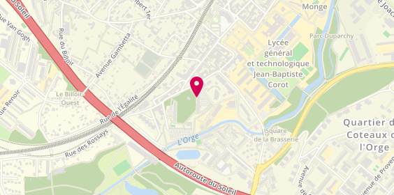 Plan de BATINFO Plombier-Chauffagiste, 21 Rue des Rossays, 91600 Savigny-sur-Orge