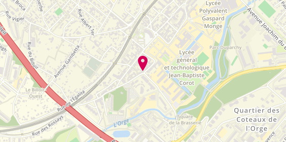 Plan de Cardoso plomberie, 16 Rue des Rossays, 91600 Savigny-sur-Orge