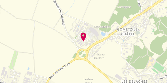 Plan de Rscp, 8 Rue du Fromenteau, 91940 Gometz-le-Châtel