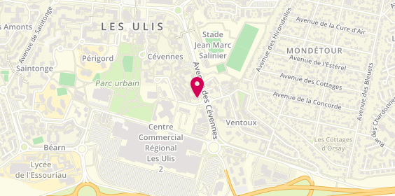 Plan de Ternus, 24 avenue des Cévennes, 91940 Les Ulis