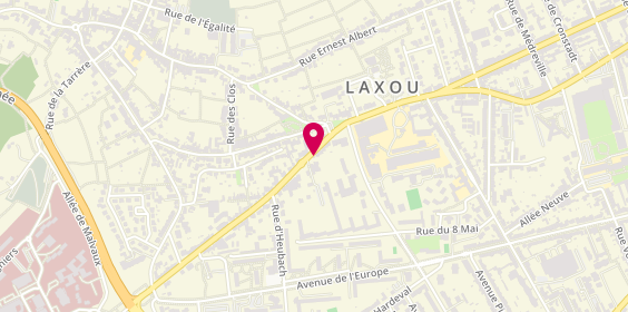 Plan de LDA Plomberie 54, 15 Rue de Mareville, 54520 Laxou