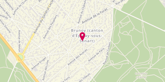 Plan de Activbat, 65 avenue de la Faisanderie, 91800 Brunoy
