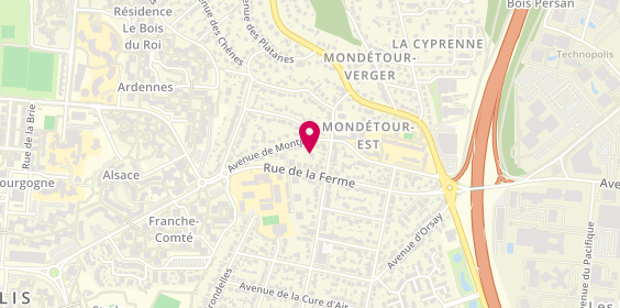 Plan de S.A.G Sté, 57 avenue de Montjay, 91400 Orsay